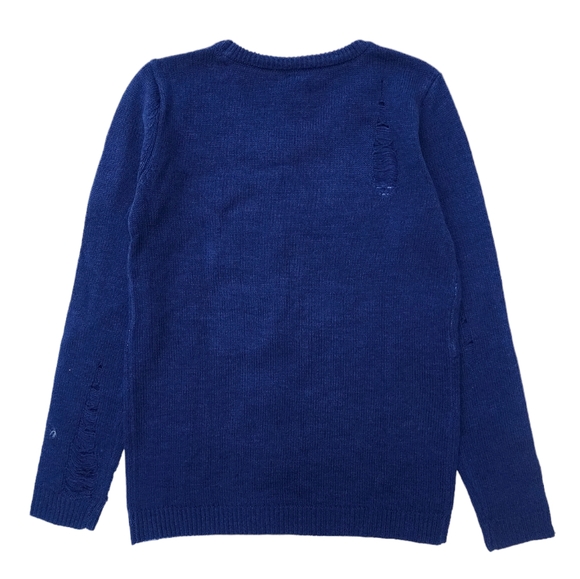 Doctor Who Tardis Distressed Sweater - Picture 2 of 8